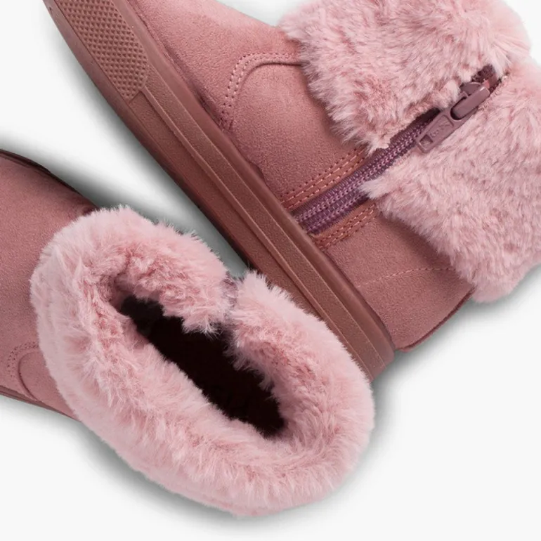 Menina Pisamonas Botas Menina Cano Dobrado Pelo