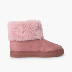 Menina Pisamonas Botas Menina Cano Dobrado Pelo