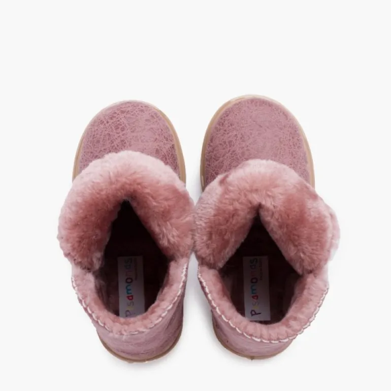 Menina Pisamonas Botas Menina Estilo Australianas Abertura Lateral