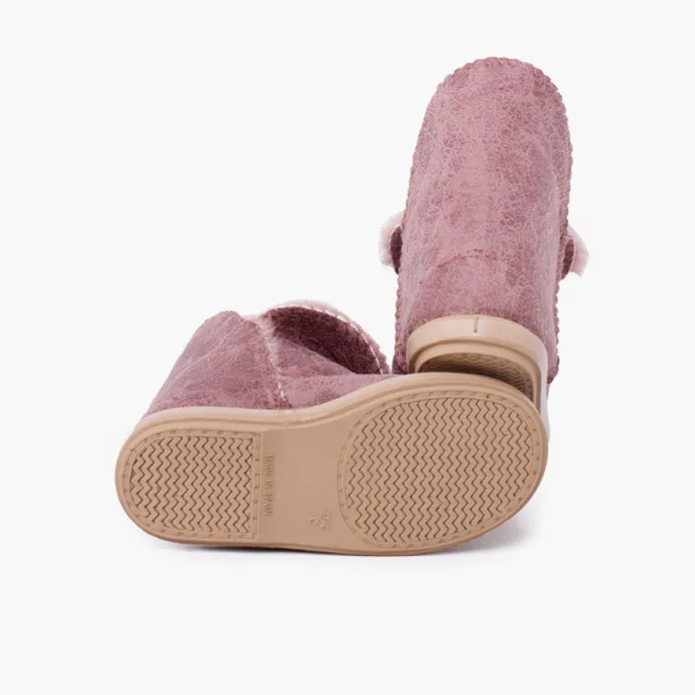 Menina Pisamonas Botas Menina Estilo Australianas Abertura Lateral