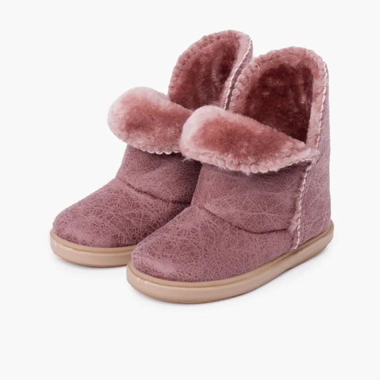 Menina Pisamonas Botas Menina Estilo Australianas Abertura Lateral