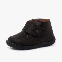 Menina Pisamonas Botas Menina Pele Lavavel Flor