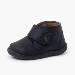 Menina Pisamonas Botas Menina Pele Lavavel Flor