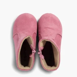 Menina Pisamonas Botas Menina Tipo Camurca Com Fecho-Eclair