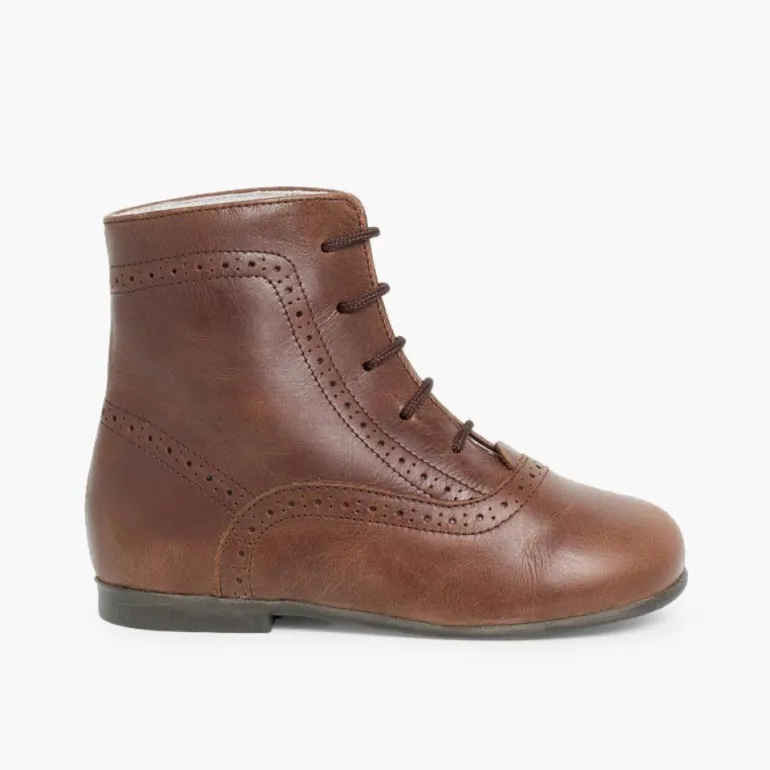 Menino Pisamonas Botas Pele Atacadores