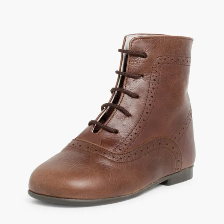 Menino Pisamonas Botas Pele Atacadores
