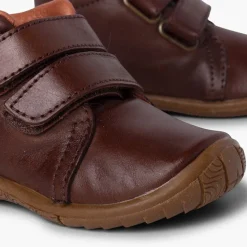Menino Pisamonas Botas Pele Meninos Duplo Fecho Biqueira Reforcada