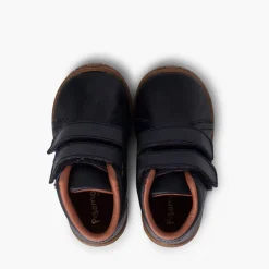 Menino Pisamonas Botas Pele Meninos Duplo Fecho Biqueira Reforcada