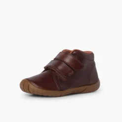Menino Pisamonas Botas Pele Meninos Duplo Fecho Biqueira Reforcada