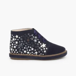 Menina Pisamonas Botas Primeiros Passos Com Estrelas