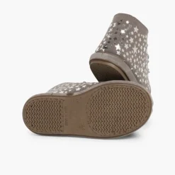 Menina Pisamonas Botas Primeiros Passos Com Estrelas