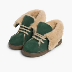 Menina Pisamonas Botas Quentinhas Cano Dobrado Para Criancas
