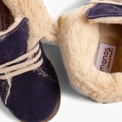 Menina Pisamonas Botas Quentinhas Cano Dobrado Para Criancas