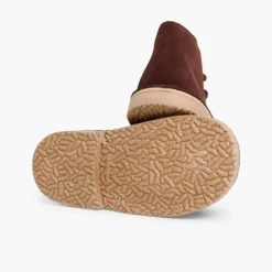 Mulher Pisamonas Botas Safari Com Atacadores