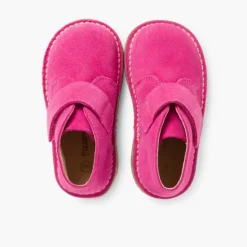 Menina Pisamonas Botas Safari Com Tiras Aderentes