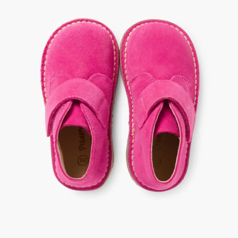 Menina Pisamonas Botas Safari Com Tiras Aderentes
