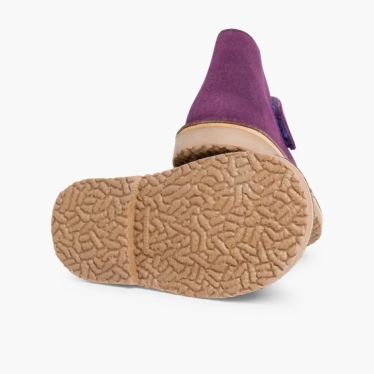 Menina Pisamonas Botas Safari Com Tiras Aderentes