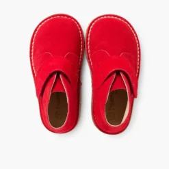 Menina Pisamonas Botas Safari Com Tiras Aderentes