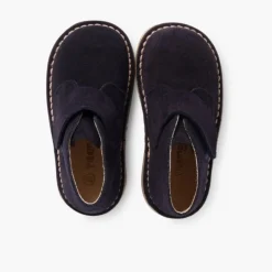 Menina Pisamonas Botas Safari Com Tiras Aderentes