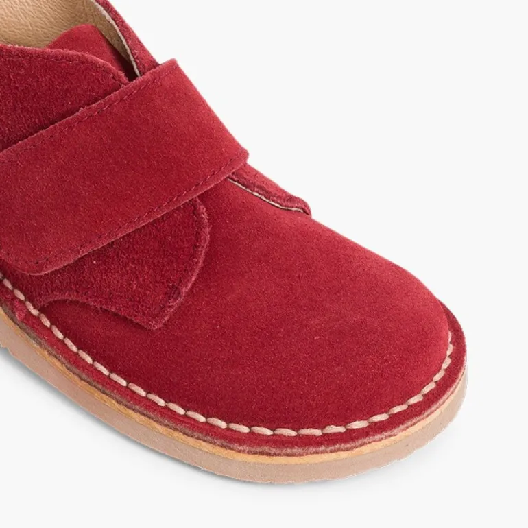 Menina Pisamonas Botas Safari Com Tiras Aderentes