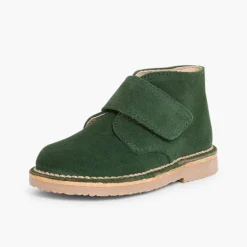 Menina Pisamonas Botas Safari Com Tiras Aderentes