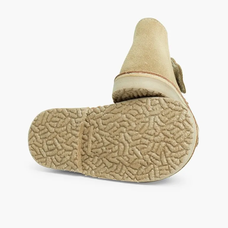 Menina Pisamonas Botas Safari Com Tiras Aderentes