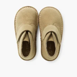Menina Pisamonas Botas Safari Com Tiras Aderentes