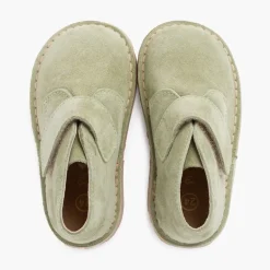 Menina Pisamonas Botas Safari Com Tiras Aderentes