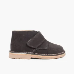 Menina Pisamonas Botas Safari Com Tiras Aderentes