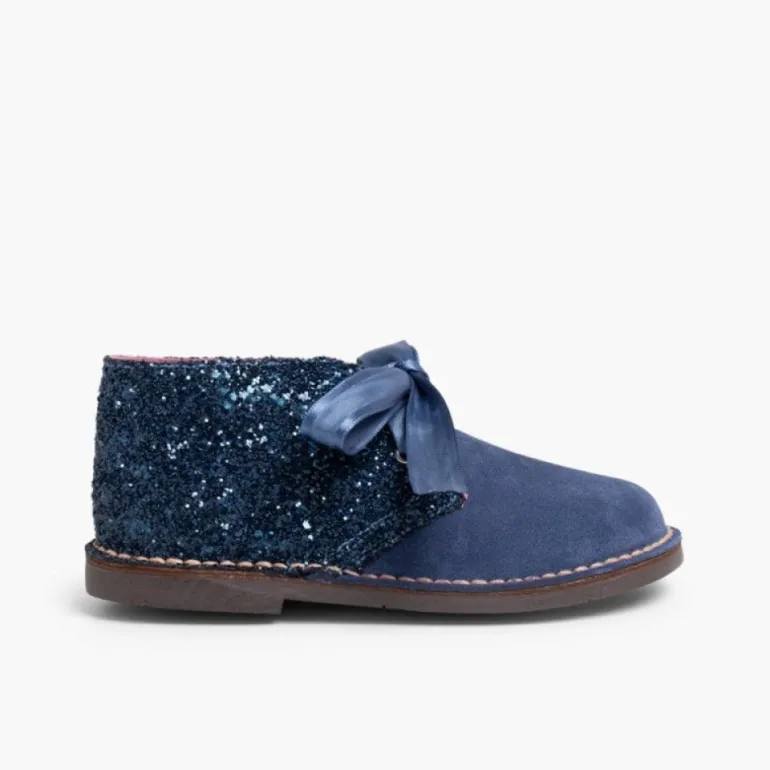 Menina Pisamonas Botas Safari Glitter Menina