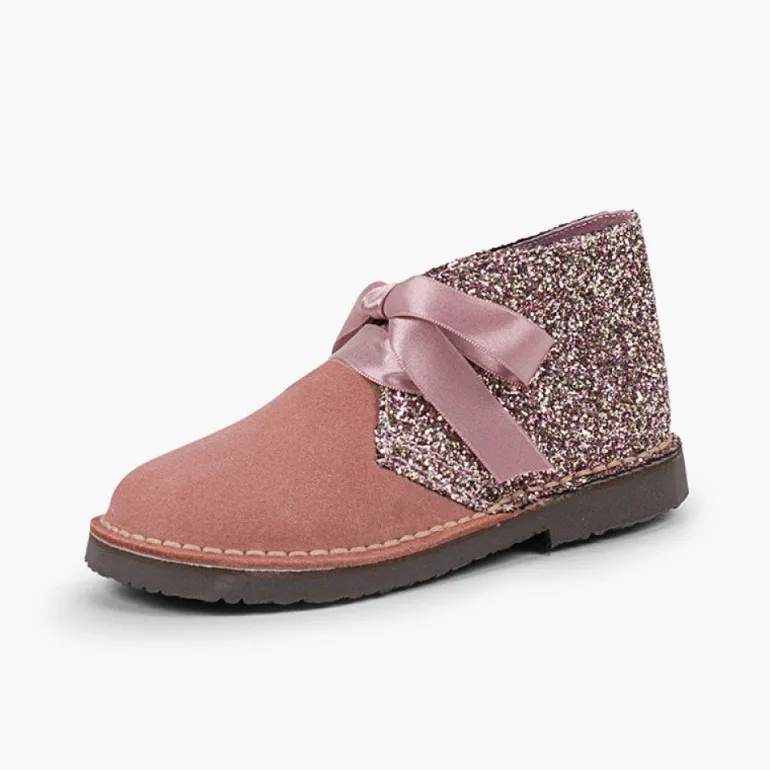Menina Pisamonas Botas Safari Glitter Menina