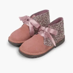 Menina Pisamonas Botas Safari Glitter Menina