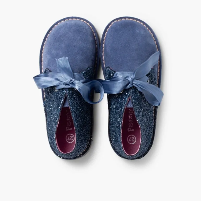 Menina Pisamonas Botas Safari Glitter Menina