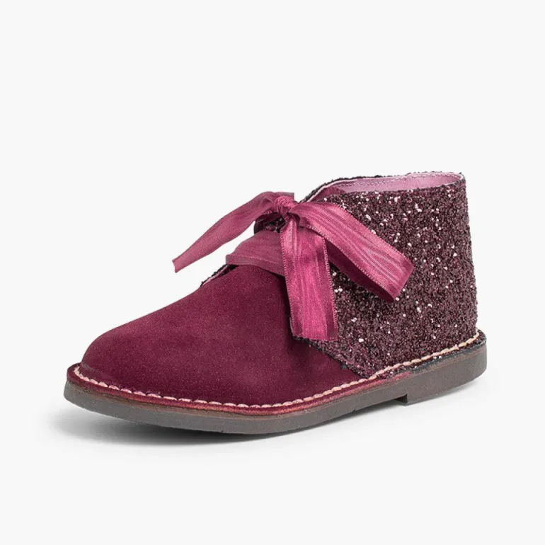 Menina Pisamonas Botas Safari Glitter Menina