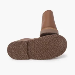 Mulher Pisamonas Botas Safari Pele Atacadores Forro Felpudo