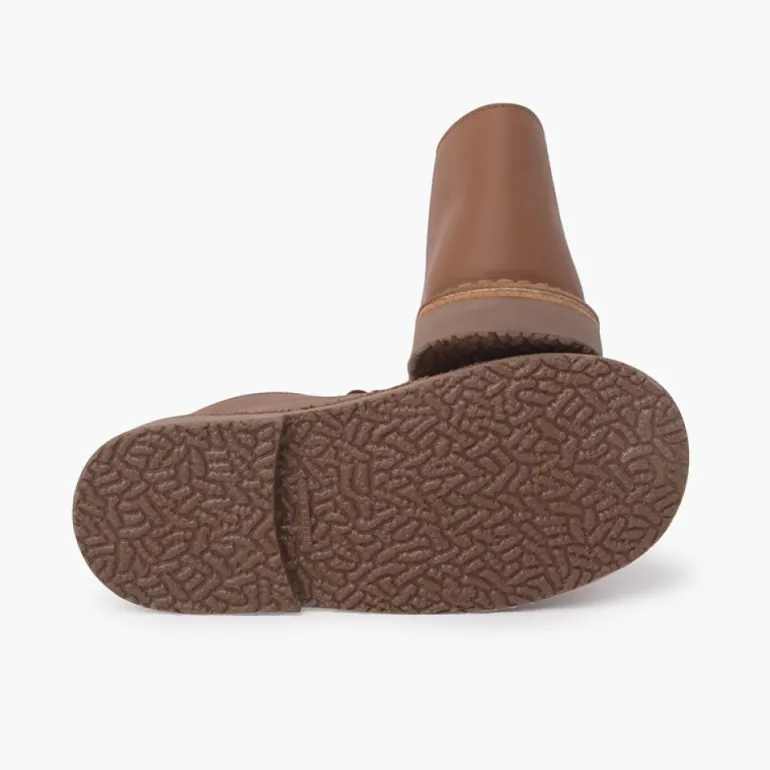 Mulher Pisamonas Botas Safari Pele Atacadores Forro Felpudo