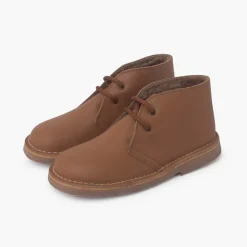 Mulher Pisamonas Botas Safari Pele Atacadores Forro Felpudo