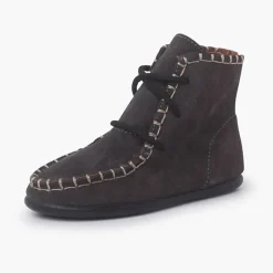Menino Pisamonas Botas Tipo Moicanas Camurca Crianca