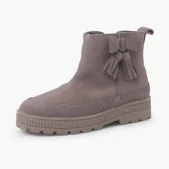 Menina Pisamonas Botas Track Laco E Berloques Menina