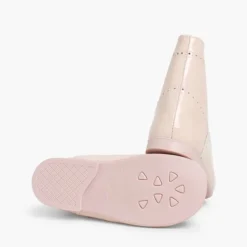 Menina Pisamonas Botas Verniz Atacadores