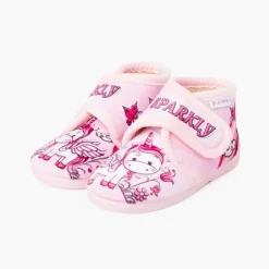 Menino Pisamonas Botinhas Pantufa Sparkly Fecho Aderente