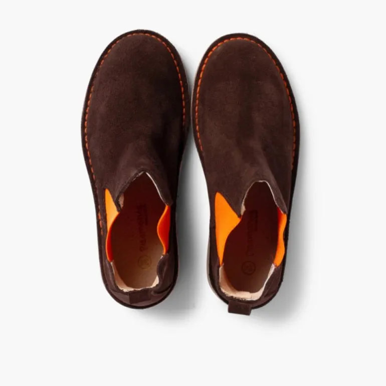 Menina Pisamonas Botins De Camurca Criancas & Mulher Com Elasticos De Cores