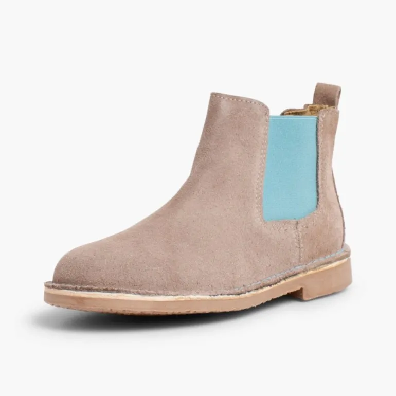 Menina Pisamonas Botins De Camurca Criancas & Mulher Com Elasticos De Cores
