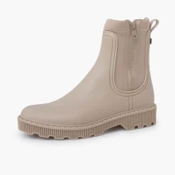Menina Pisamonas Botins Galocha Crianca E Mulher Fecho-Eclair Lateral