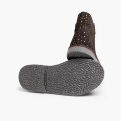 Menina Pisamonas Botins Rasos Com Bolinhas Brilhantes