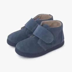 Menina Pisamonas Botins Tira Larga Aderente Pelinho