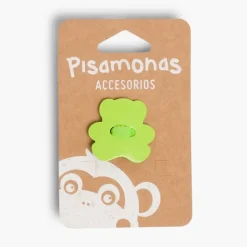 Pisamonas Elastico Cabelo Meninas Aplique Ursinho