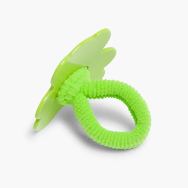 Pisamonas Elastico Cabelo Meninas Aplique Ursinho