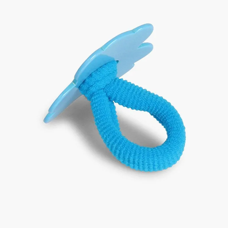Pisamonas Elastico Cabelo Meninas Aplique Ursinho