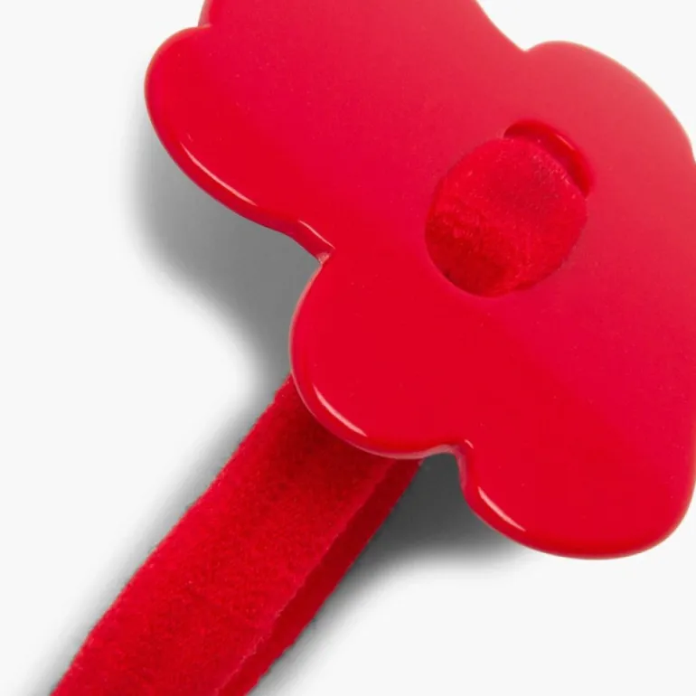 Pisamonas Elastico Cabelo Meninas Aplique Ursinho